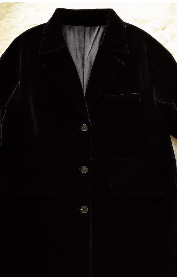 【新品未使用】leimn ／ベロアテーラードジャケットBonjour Sagan