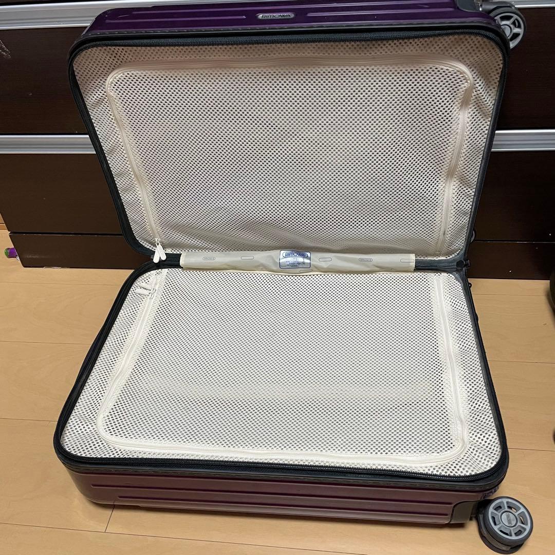 A*)様 【ジャンク】RIMOWAリモワ　サルサエア 4輪 パープル　ファスナー