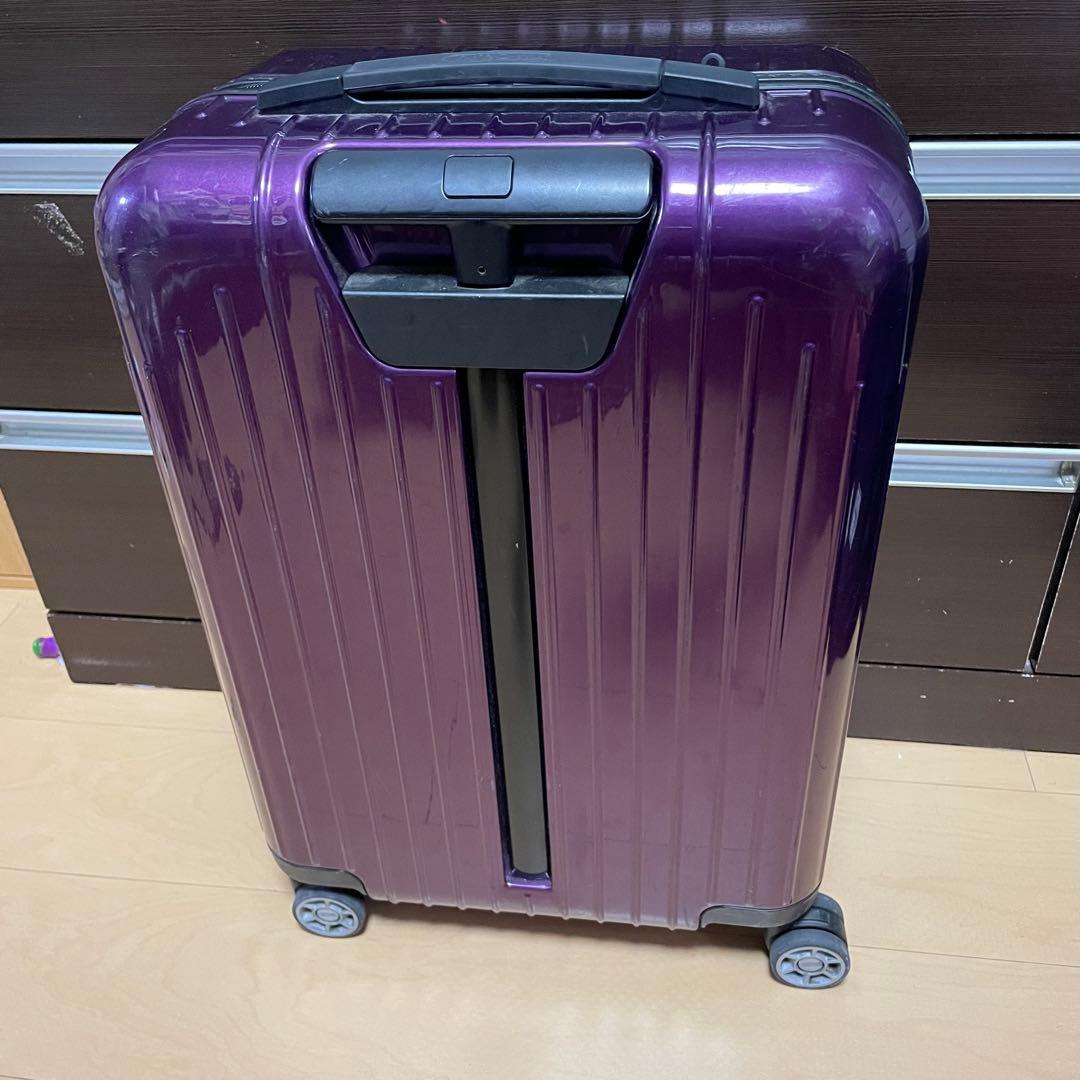 A*)様 【ジャンク】RIMOWAリモワ　サルサエア 4輪 パープル　ファスナー