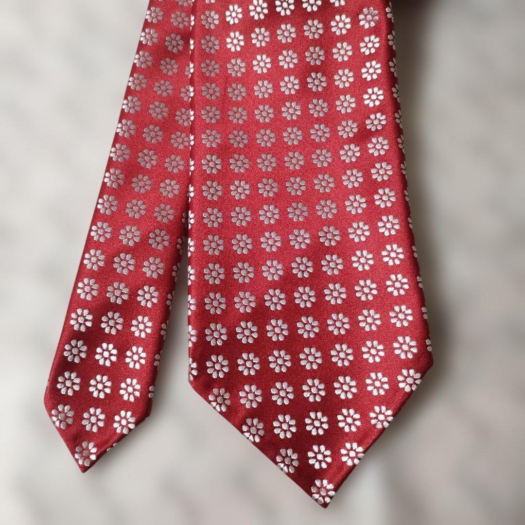 E.Marinella/マリネッラ ネクタイ 小紋 セッテピエゲ