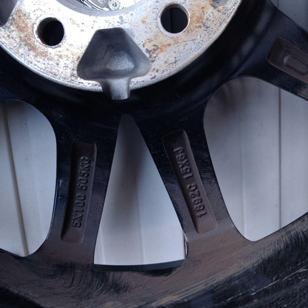 15インチアルミ４本 PCD100