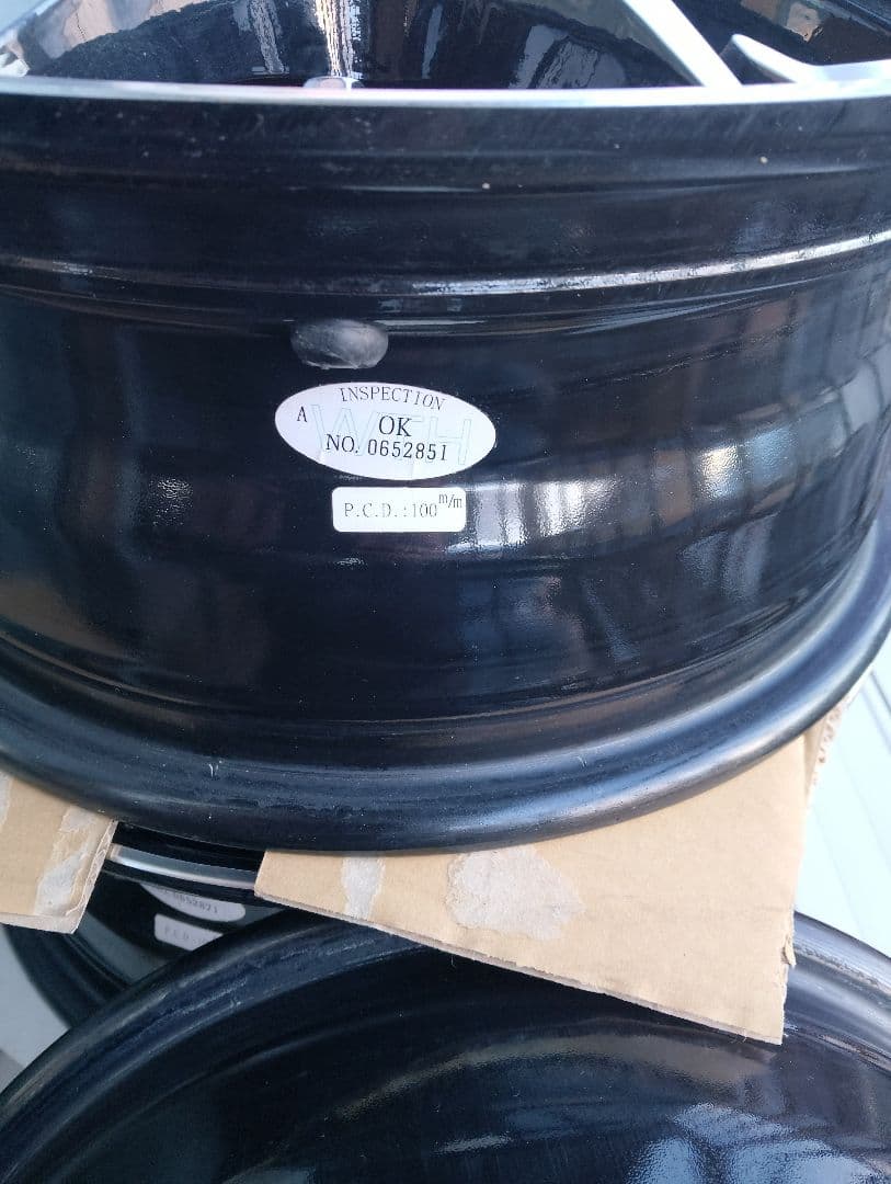 15インチアルミ４本 PCD100