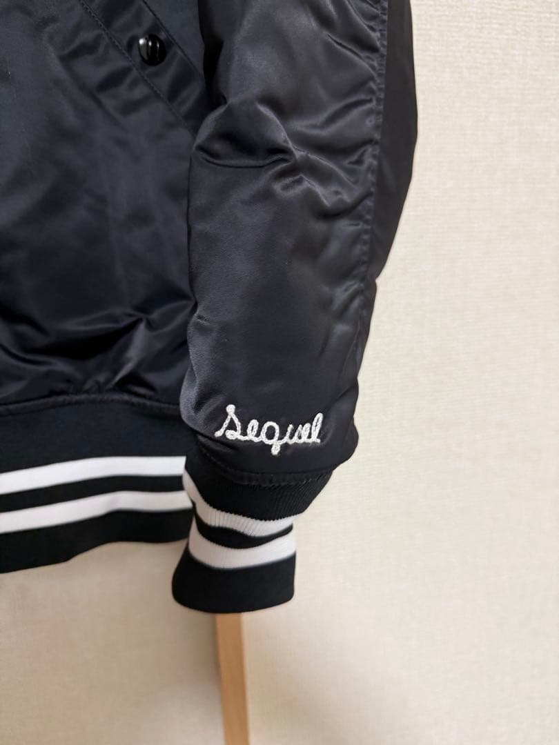 SEQUEL シークエルブラック MA-1 FRAGMENT