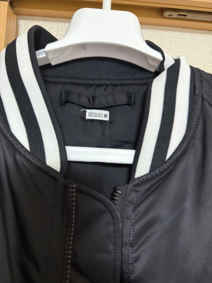 SEQUEL シークエルブラック MA-1 FRAGMENT