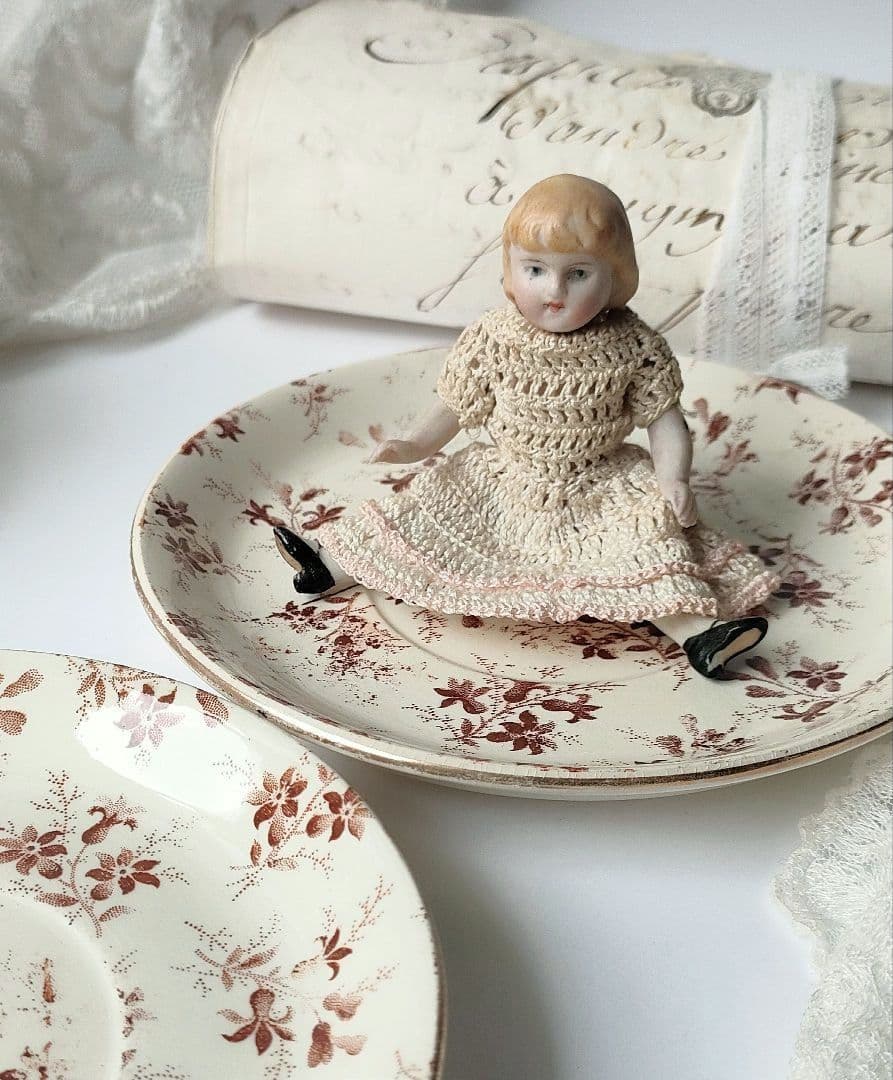 希少　美品　サルグミンヌ　PERSE　小皿　　フランスアンティーク