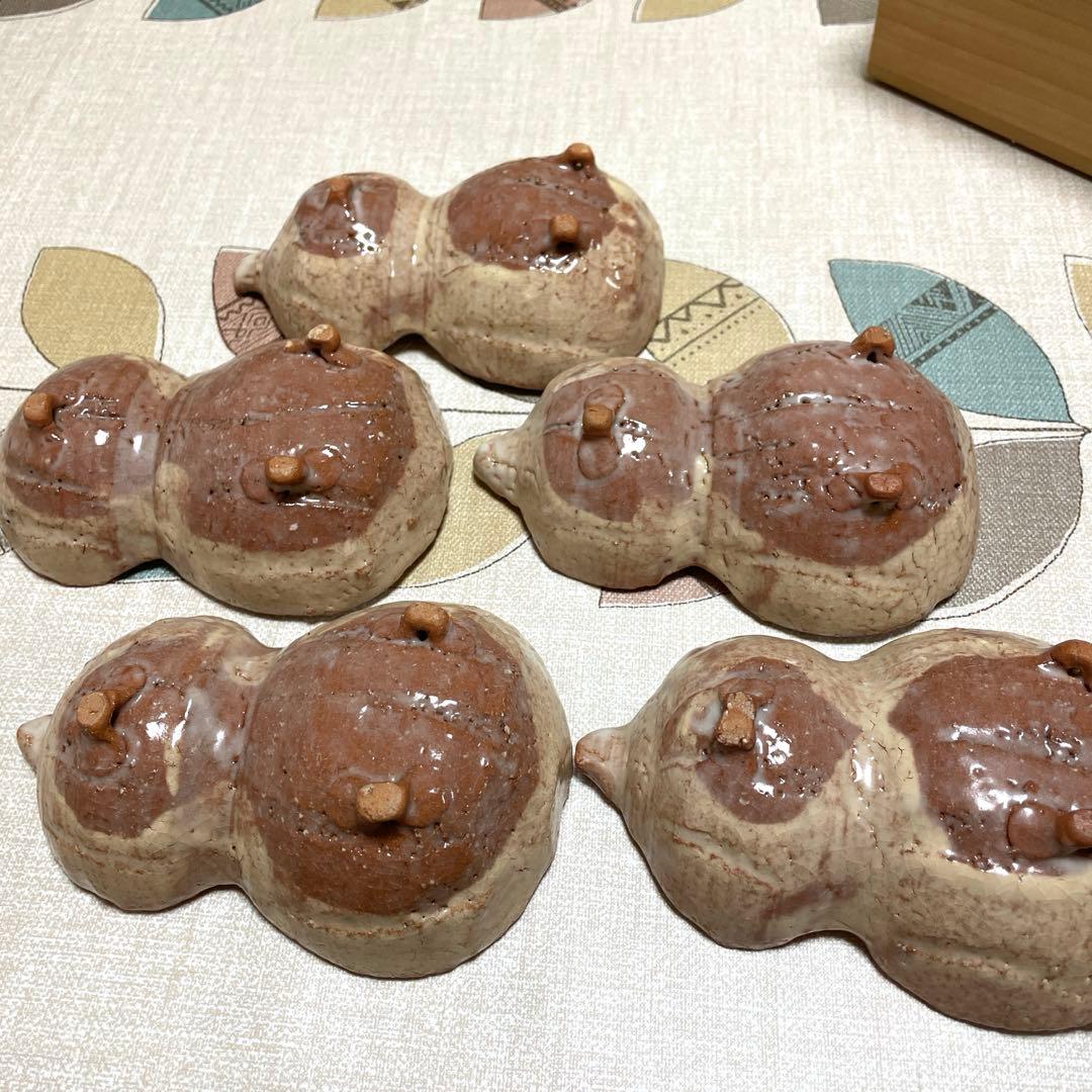 瓢向付　5個セット　宇田川抱青