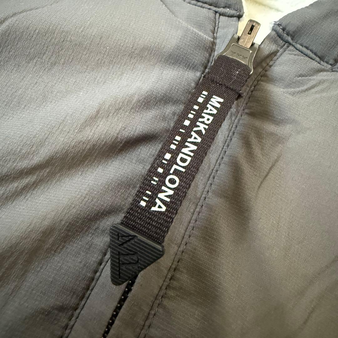 現行タグ　マークアンドロナ　ジャケット　リバーシブル　XL〜XXL ブルゾン　白