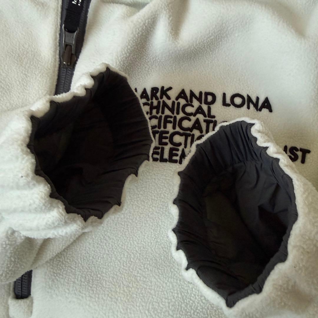 現行タグ　マークアンドロナ　ジャケット　リバーシブル　XL〜XXL ブルゾン　白