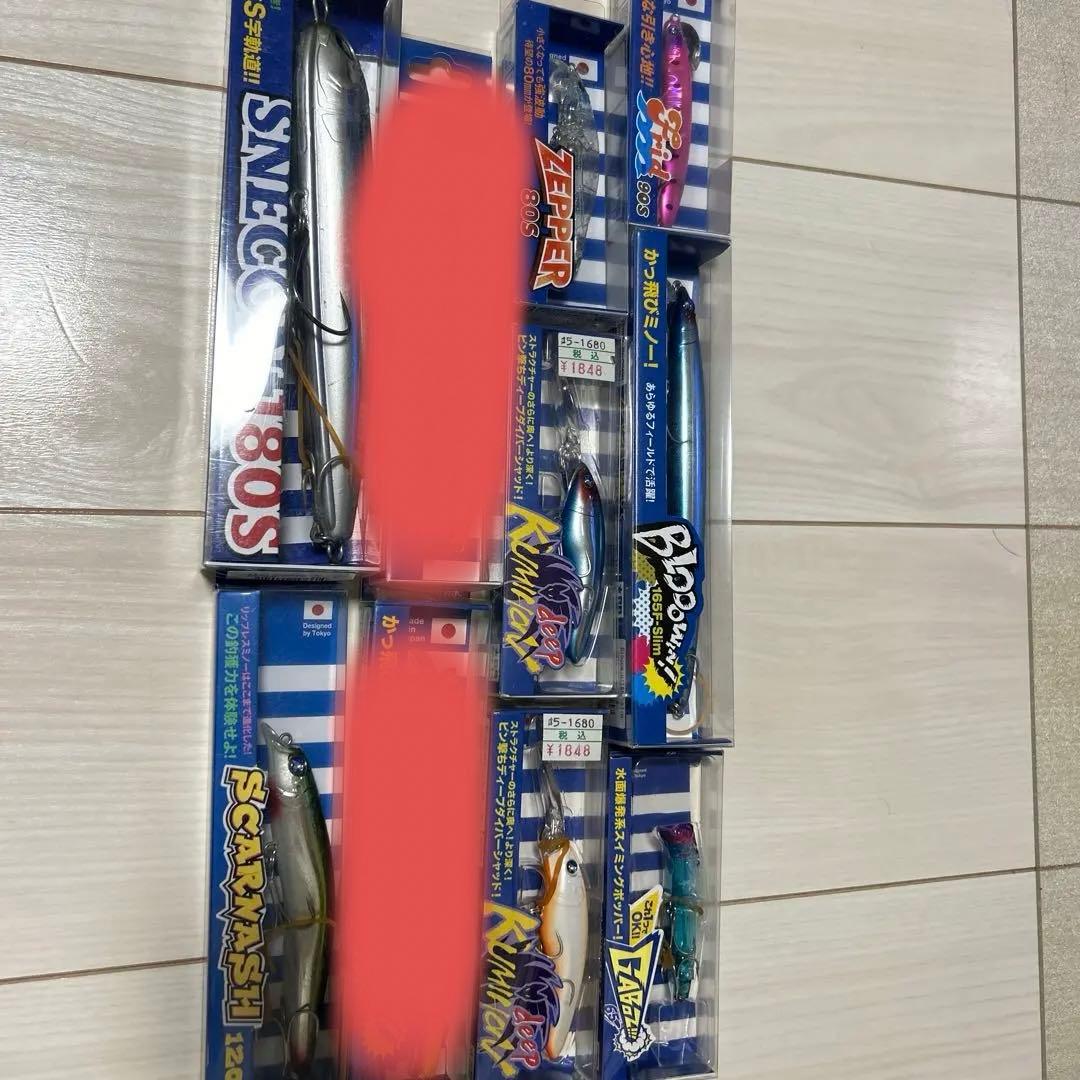 【ほぼ未使用】Blue Blueルアー　バラ売り可　ほぼ全て応募券付き