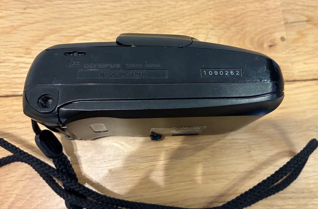 OLYMPUS μ ZOOM 120 コンパクトフィルムカメラ　パノラマ　黒