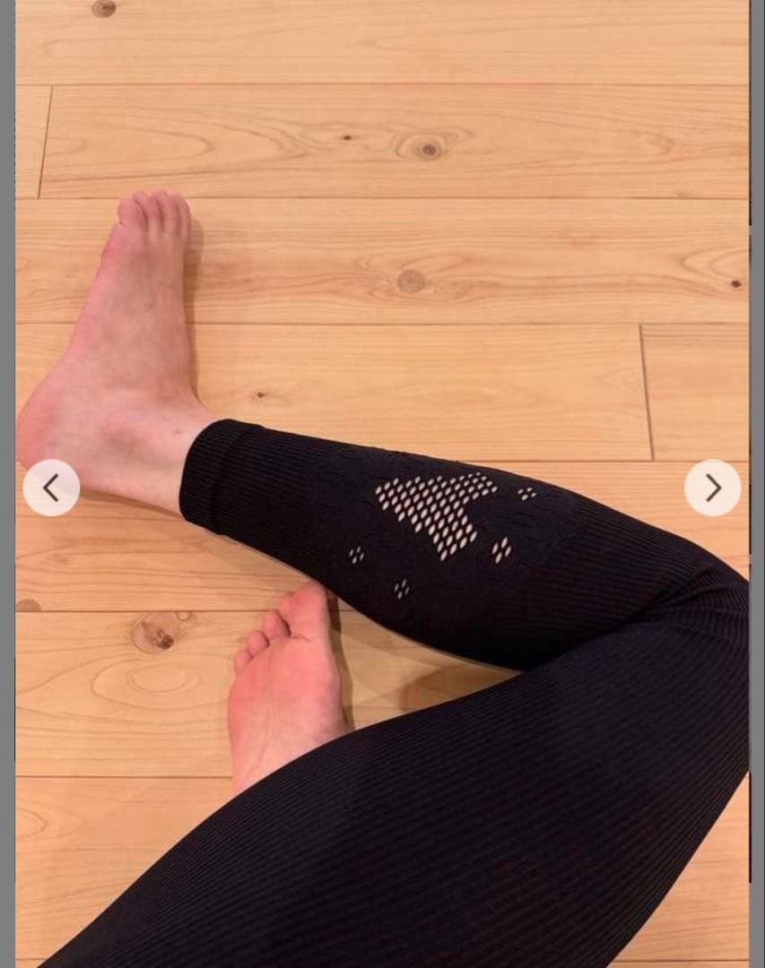 コ*ア様 未使用　SUKALA アクティブデイジーレギンス　黒　L