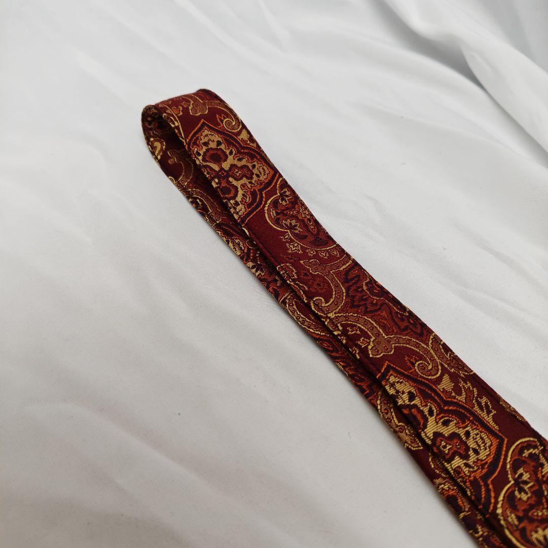 極美品 コムデギャルソンオムドゥ ネクタイ ペイズリー