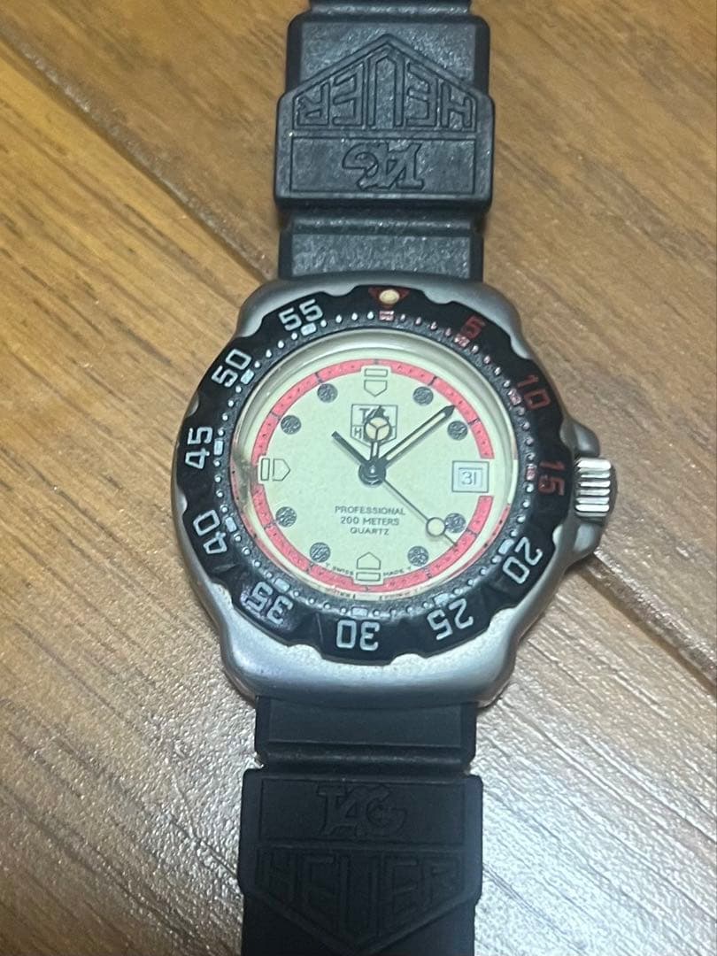 TAG Heuer プロフェッショナル ラバーベルト