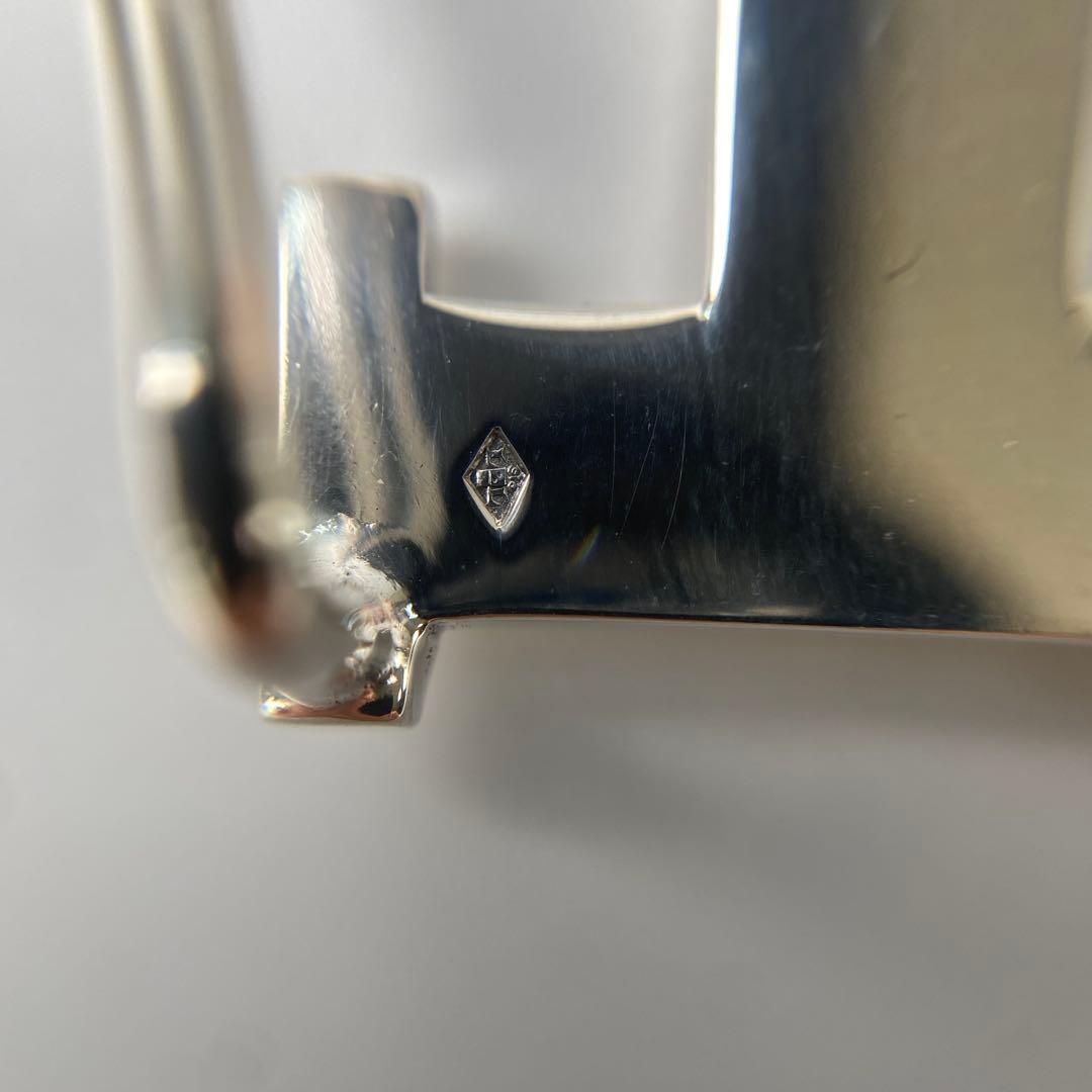 エルメス HERMES シルバー Ag925 コンスタンス マネークリップ.