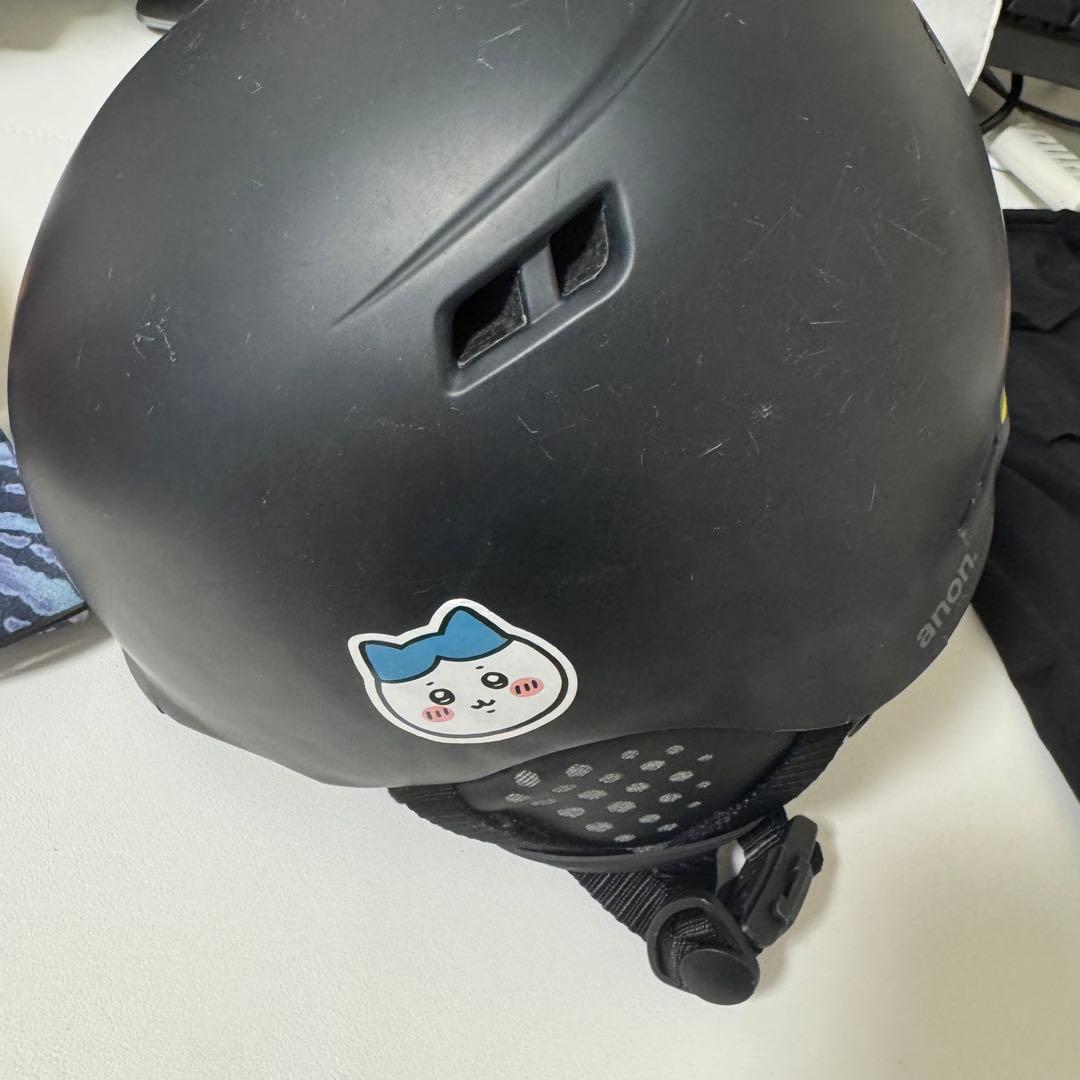 anan burtonヘルメット ゴーグル ネックウォーマーキャリア5点セット