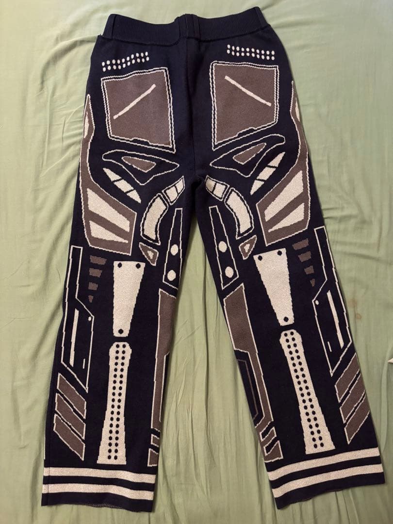 【即購入可】XANDER ZHOU ラメニットパンツ 23ss