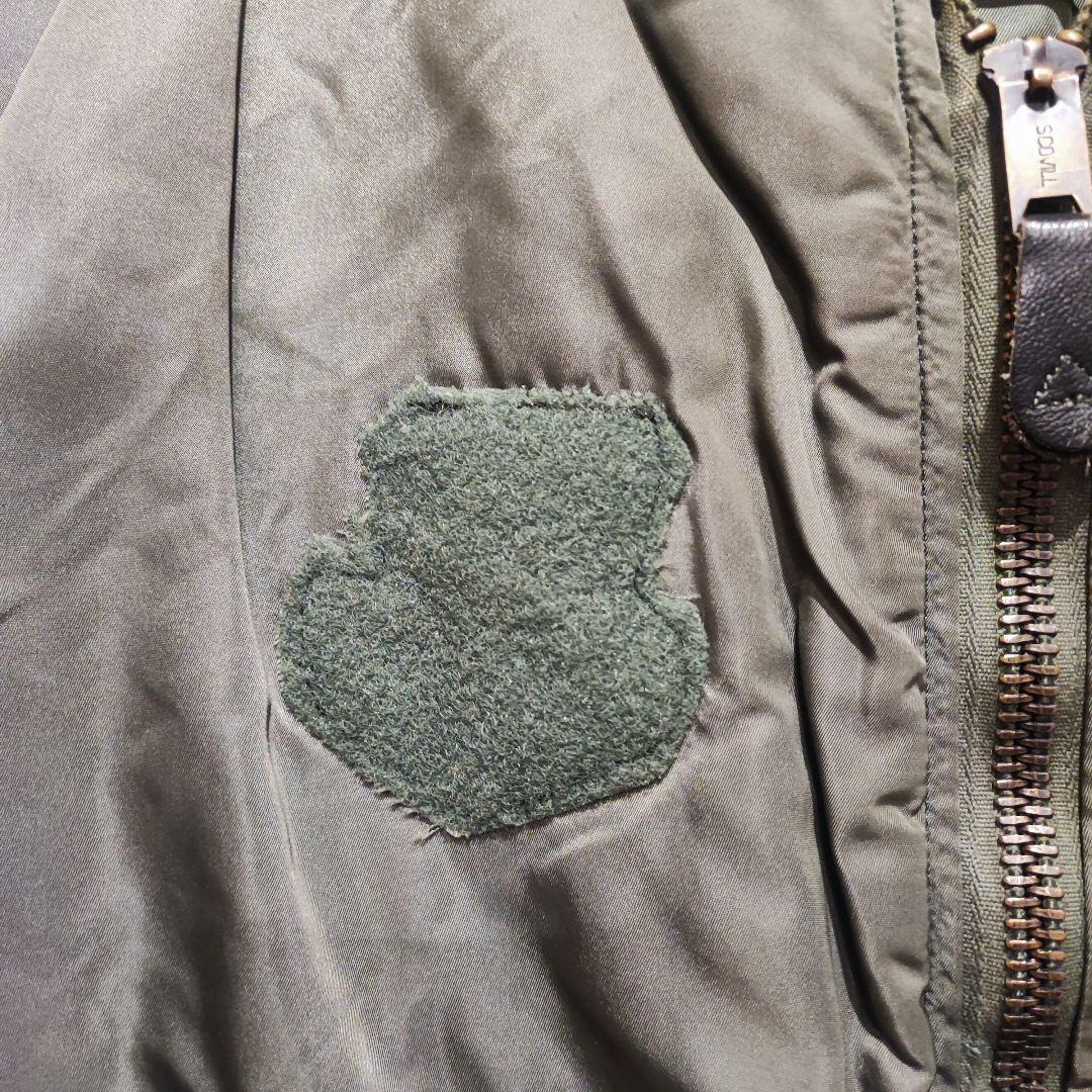 さ*こ様 ALPHA MA-1 フライトジャケット メンズ カーキ ワッペン付