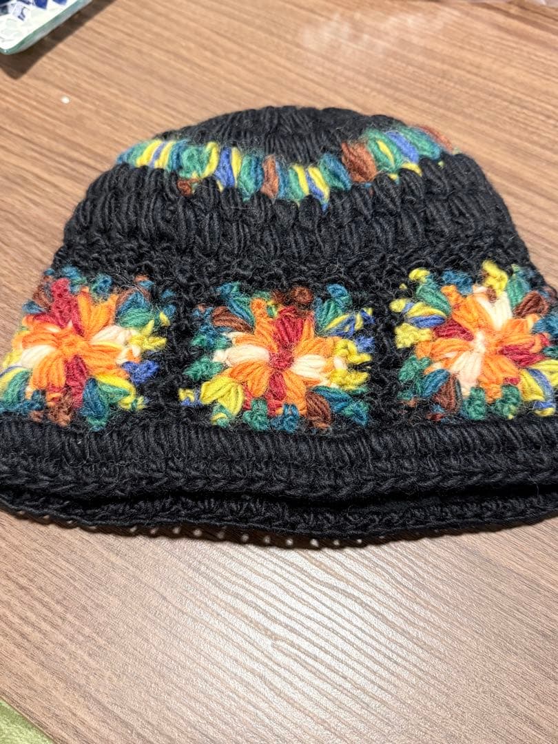Supreme 25ss Crochet Beanie Black シュプリーム