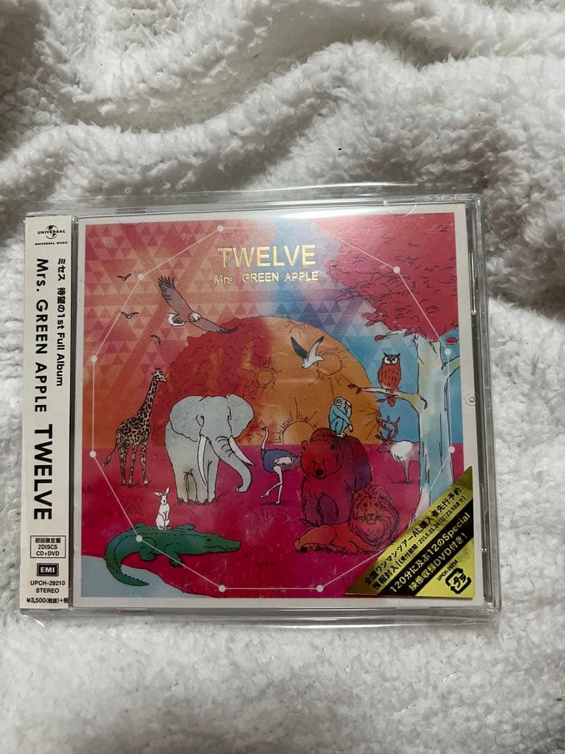 MRS. GREEN APPLE TWELVE 初回限定盤