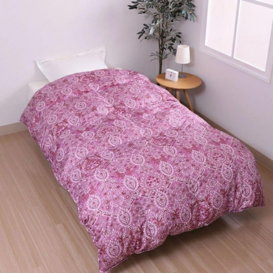 京都西川　国産羽毛掛け布団 ダウン90% リウォームダウン　新品