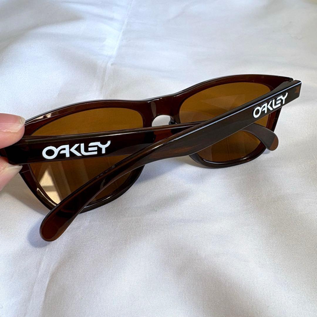 OAKLEY サングラス フロッグスキン FROGSKINS ブラウン
