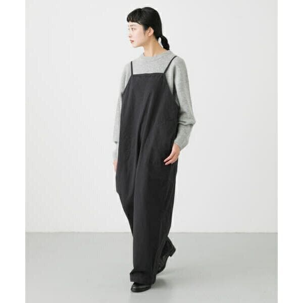 6168◆かぐれ　オーバーダイコットンサロペット　オーバーオール　24SS