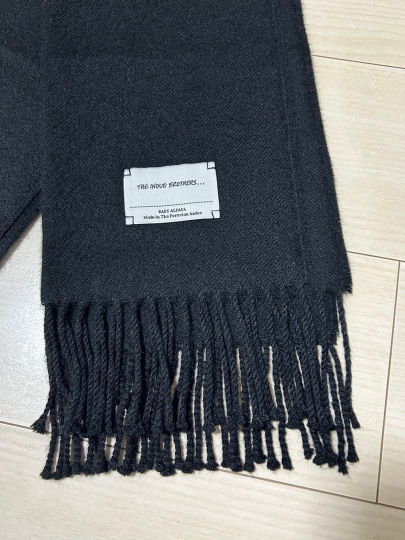 ザ イノウエブラザーズ ベビーアルパカ マフラー