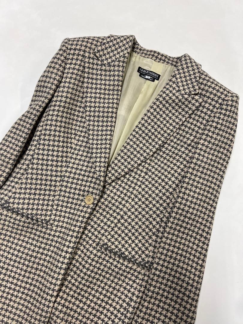 Giorgio Armani アルマーニ ハウンドトゥースジャケット 新品未使用