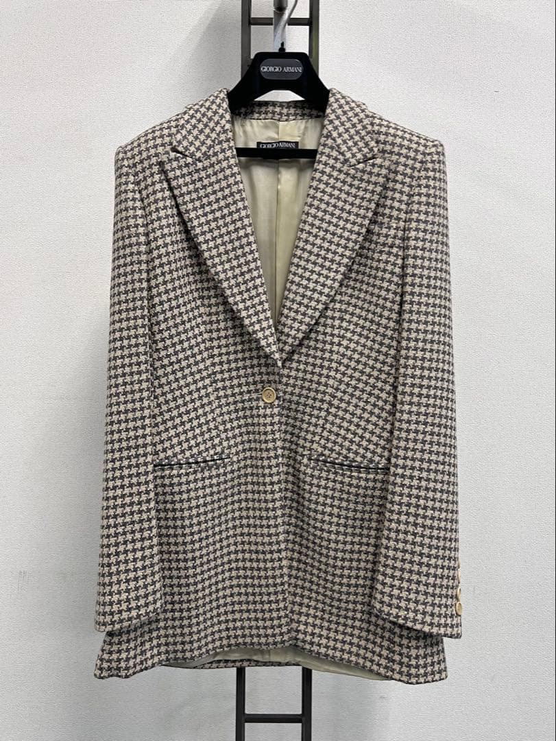 Giorgio Armani アルマーニ ハウンドトゥースジャケット 新品未使用