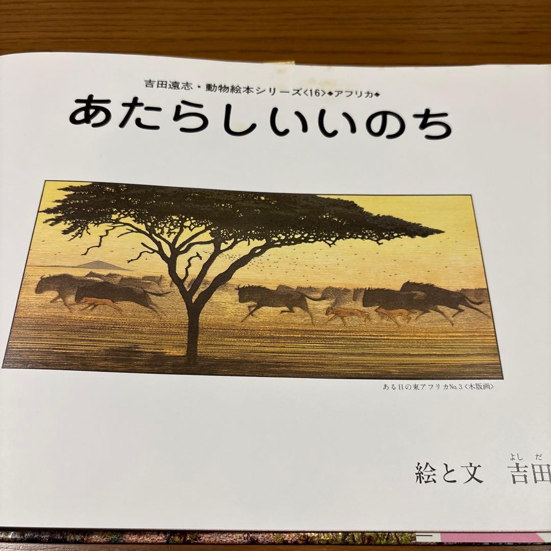 【希少　絶版】　吉田遠志　絵本　アフリカのどうぶつたち　動物絵本シリーズ　12冊