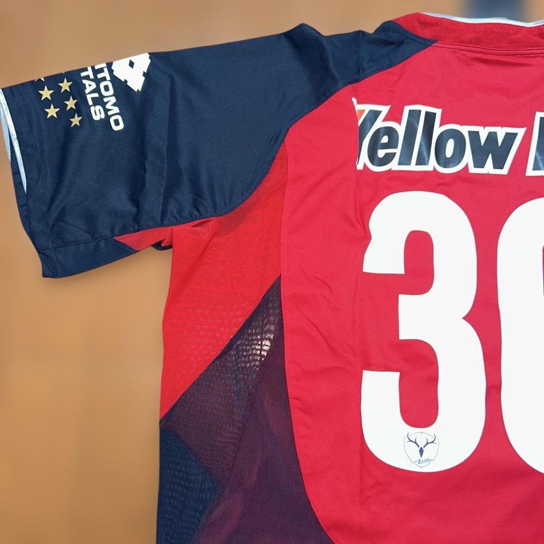 鹿島アントラーズ　ユニフォーム　サイン入り　2004 タグ付き　XL