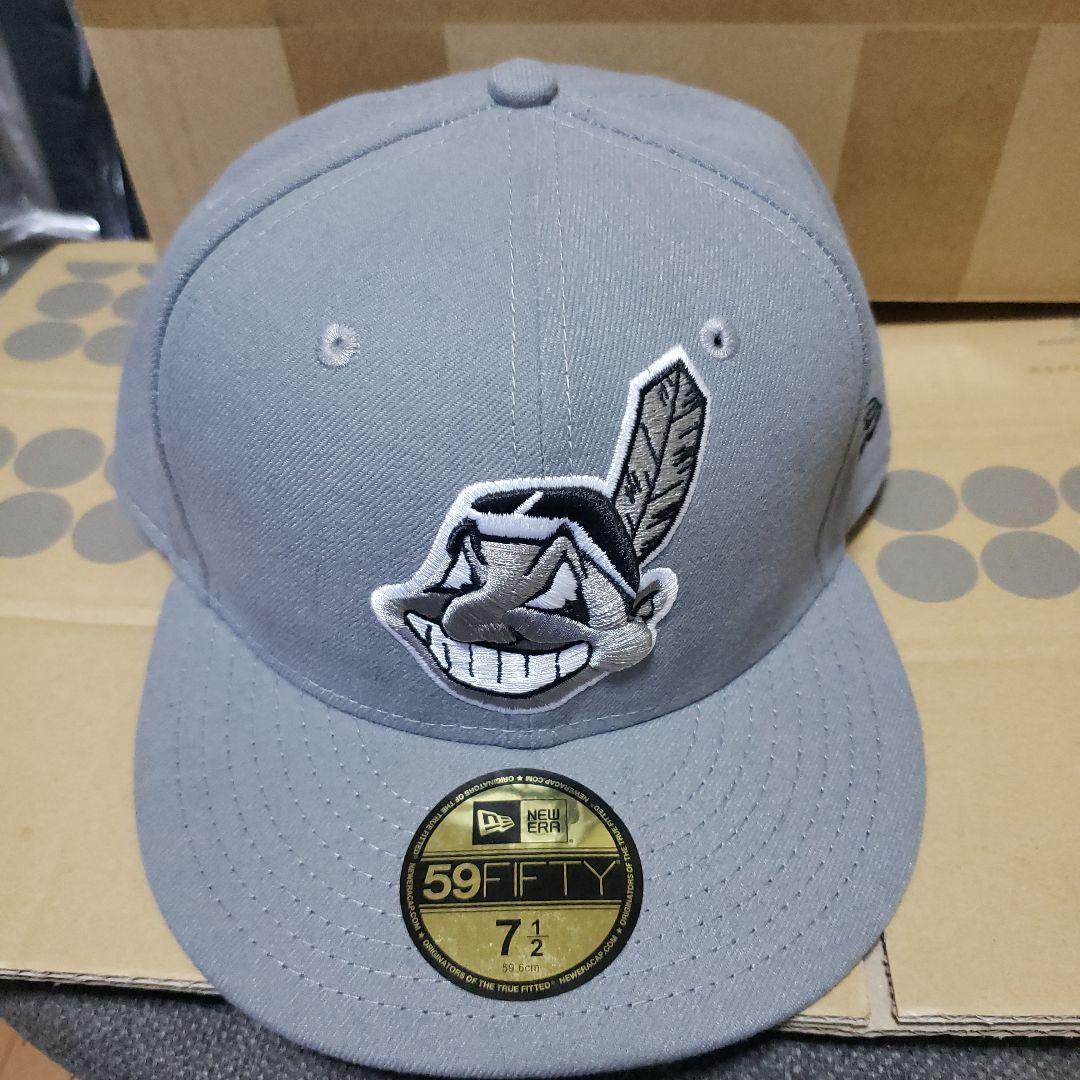 New Era 59FIFTY　Indians インディアンス　キャップ