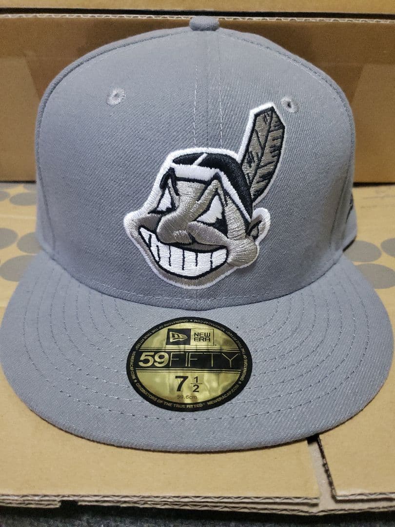 New Era 59FIFTY　Indians インディアンス　キャップ