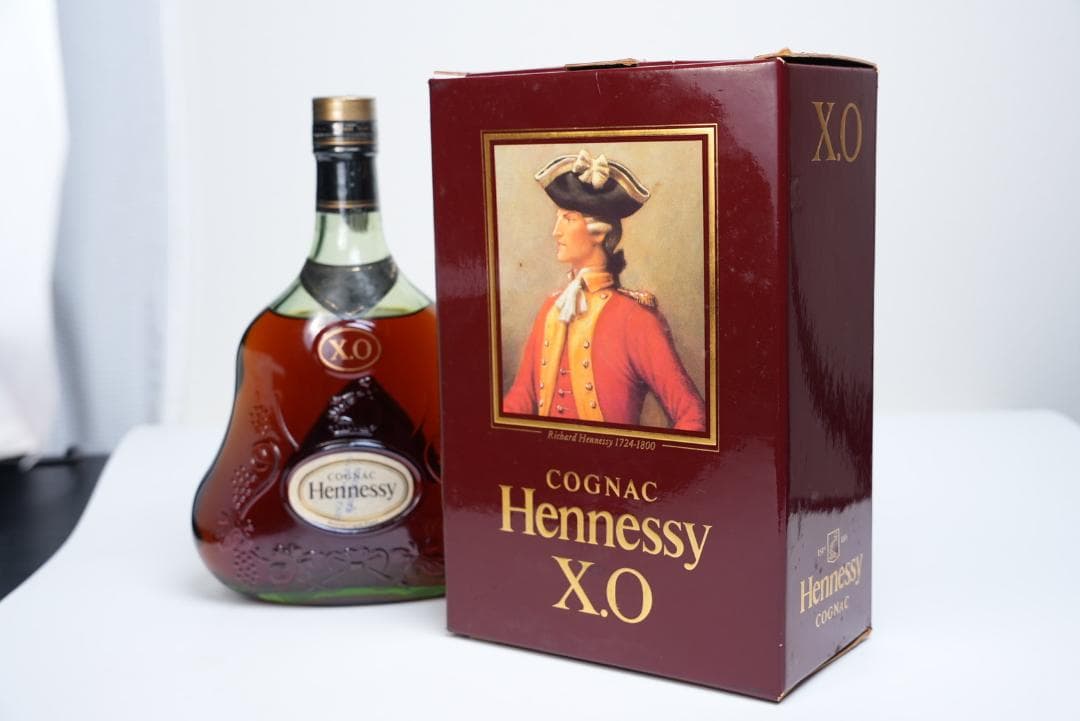 Hennessy ヘネシー X.O 金キャップ グリーンボトル 700ml