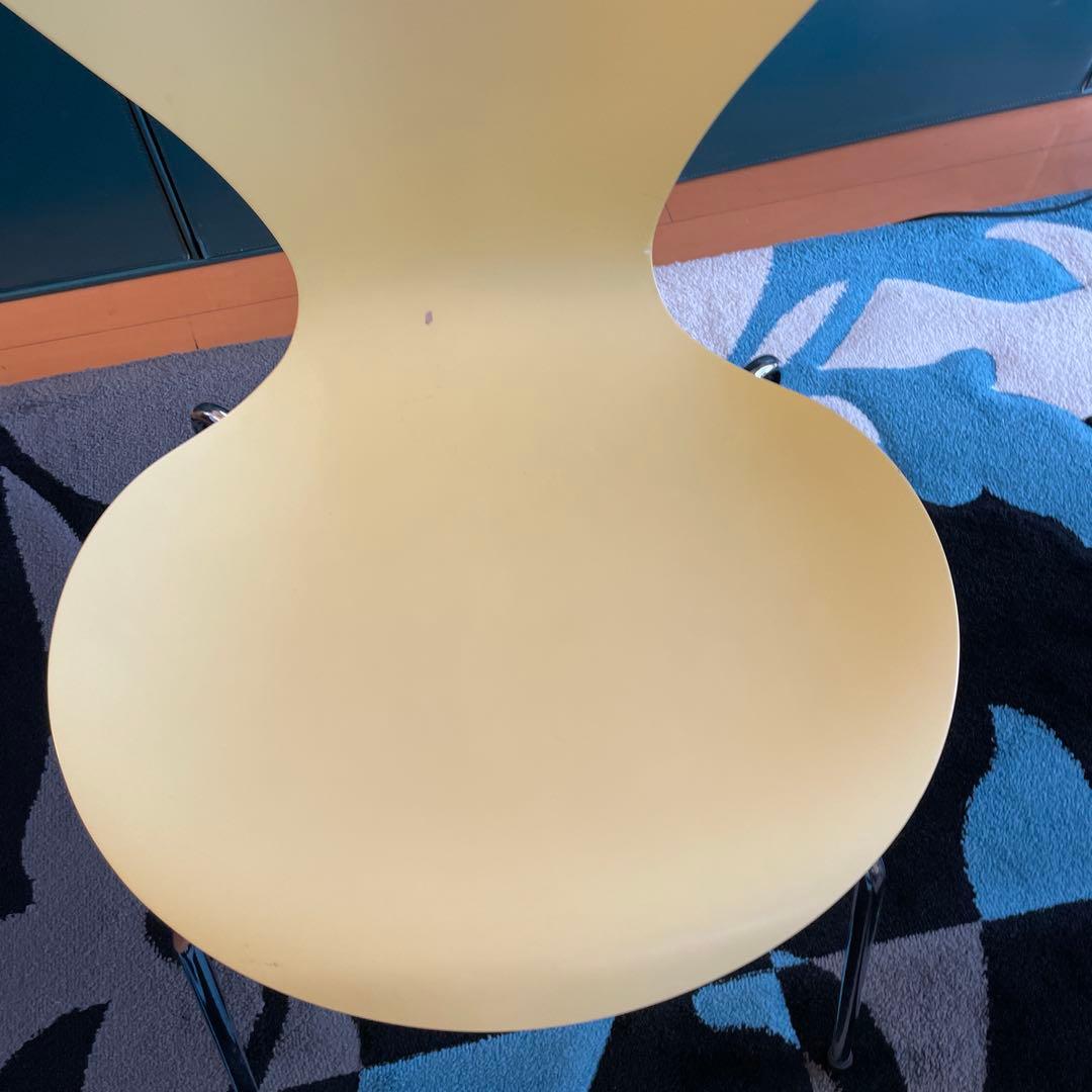 #フリッツハンセン#セブンチェア#ライトイエロー#ダイニングチェア#希少カラー