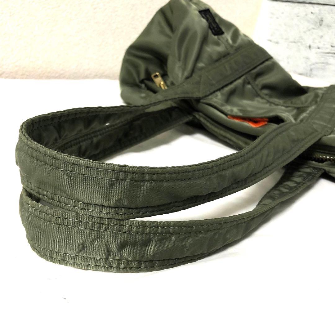 美品✨希少 ポータータンカー ダッフル ミニボストンバッグL セージ 吉田カバン