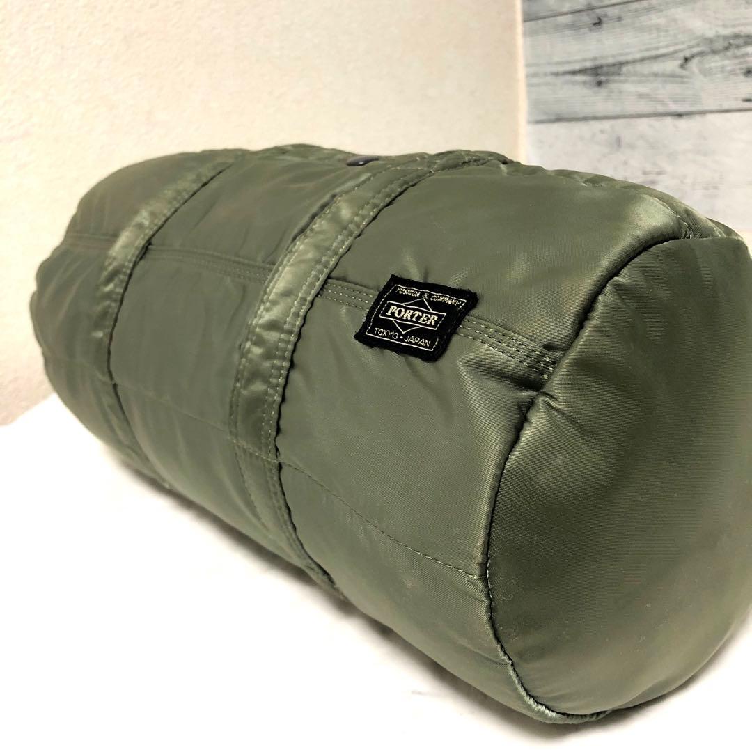 美品✨希少 ポータータンカー ダッフル ミニボストンバッグL セージ 吉田カバン