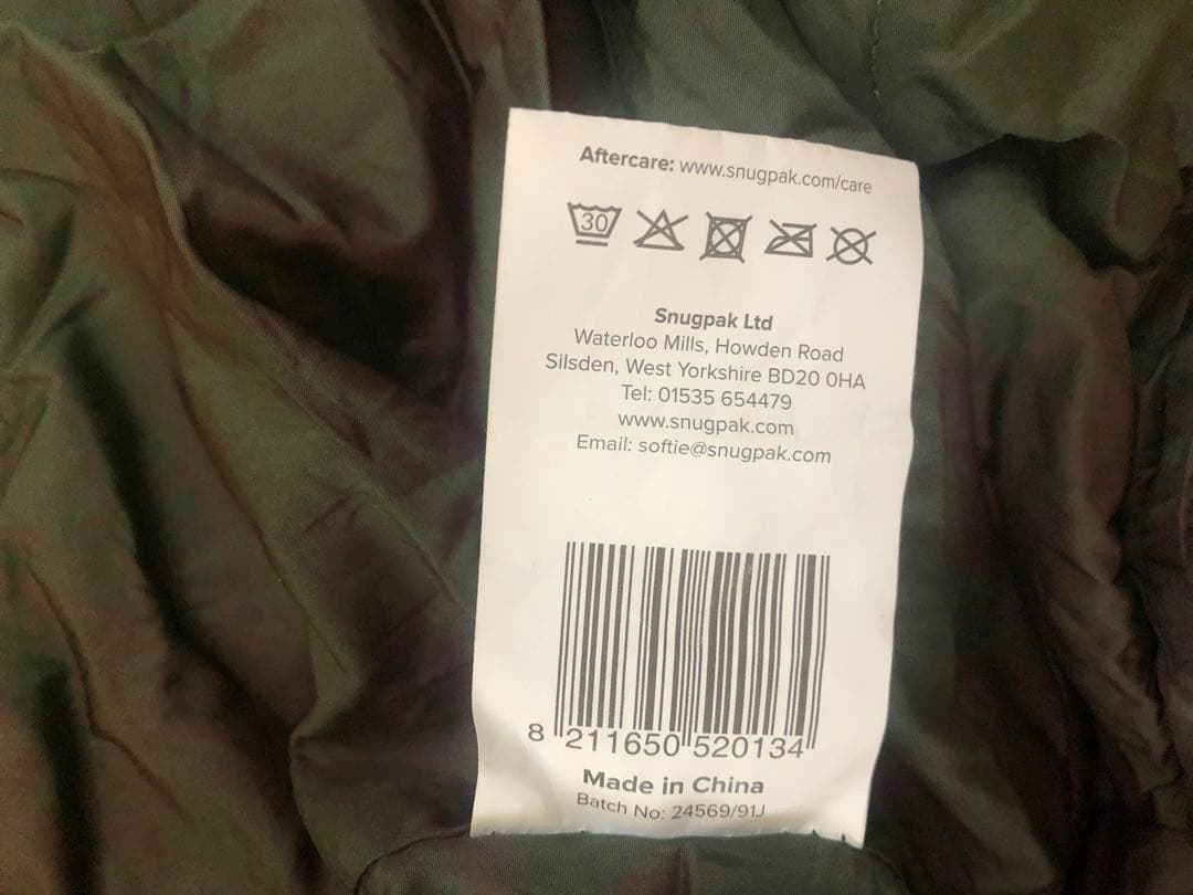 Snugpak Elite 3 寝袋・シュラフ