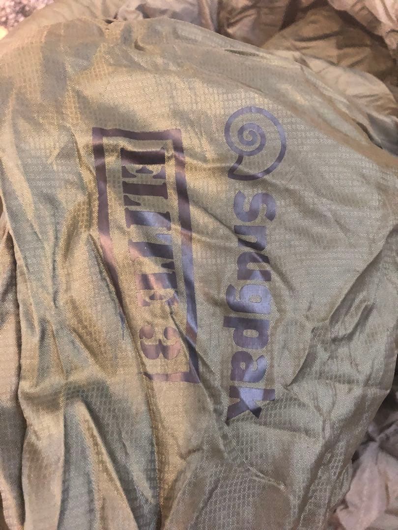 Snugpak Elite 3 寝袋・シュラフ