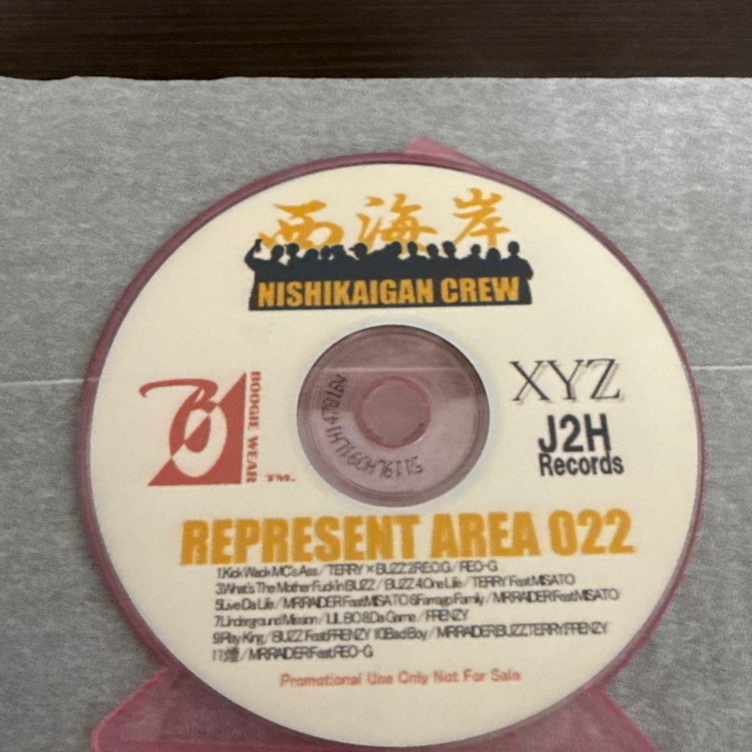 西海岸CREW REPRESENT AREA 022 LGY 激レア