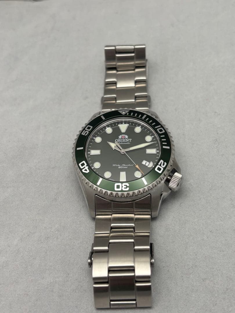 【超美品】ORIENT SPORTS ダイバー 自動巻き RN-ACOK02E