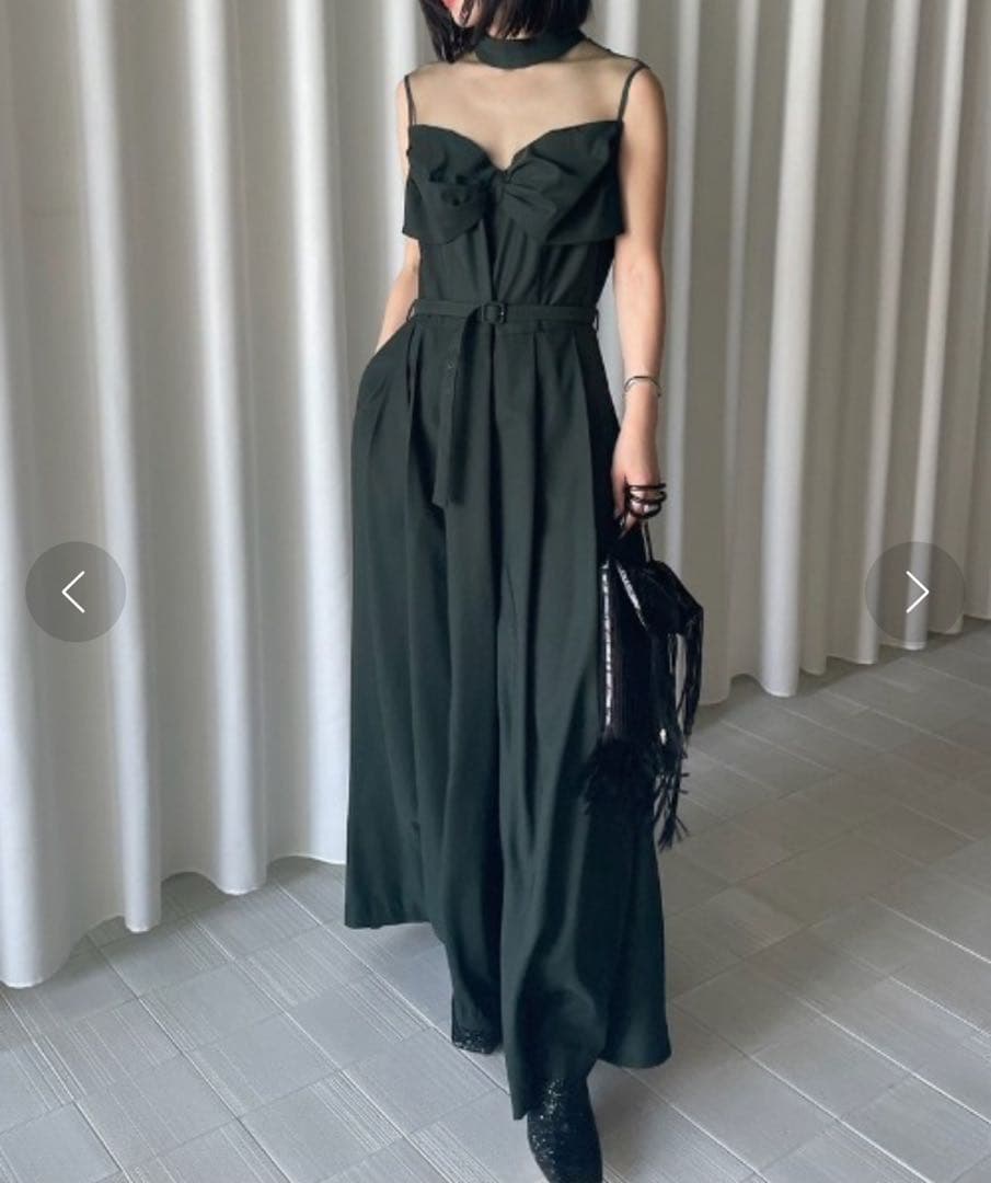 サロペット・オーバーオール・オールインワン Ameri vintage LADY BUSTIER ROMPERS DRESS