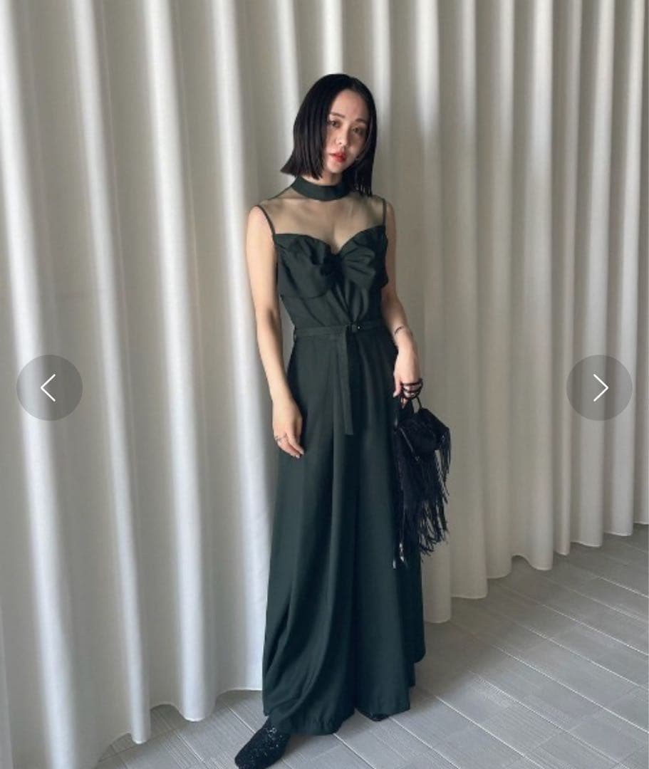 サロペット・オーバーオール・オールインワン Ameri vintage LADY BUSTIER ROMPERS DRESS