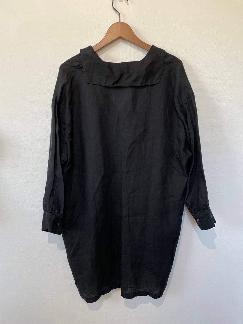 ★美品★ネストローブ レースタッカー付プルオーバーリネンチュニック