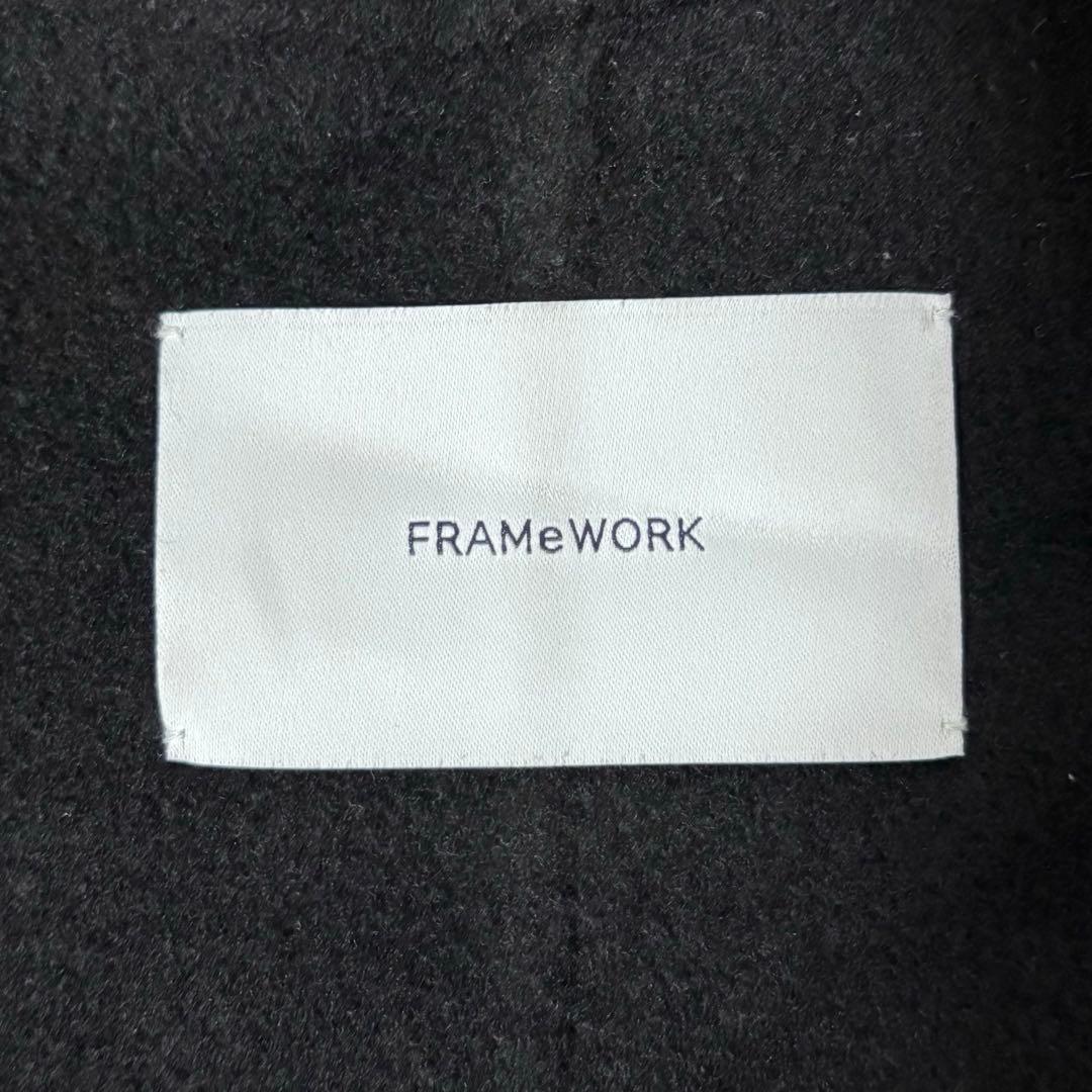 美品✨FRAMeWORK フレームワーク ハミルトンリバーフーディポンチョ