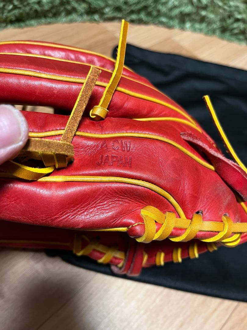 Wilson A2K OA1GM 硬式内野手用グラブ 11.5インチ レッド系