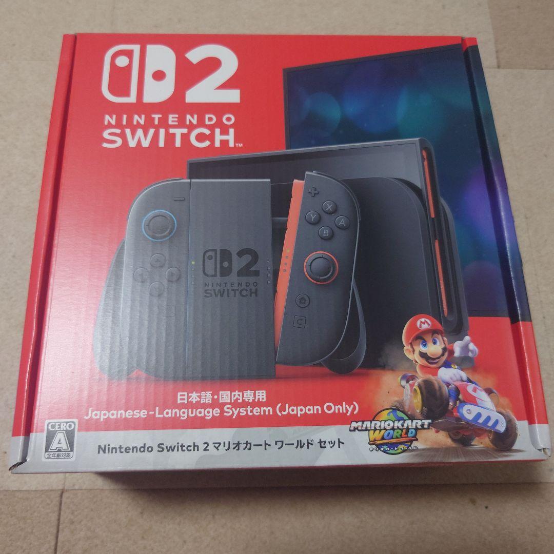 新品未開封 Nintendo Switch 2 日本語版 マリオカート同梱版