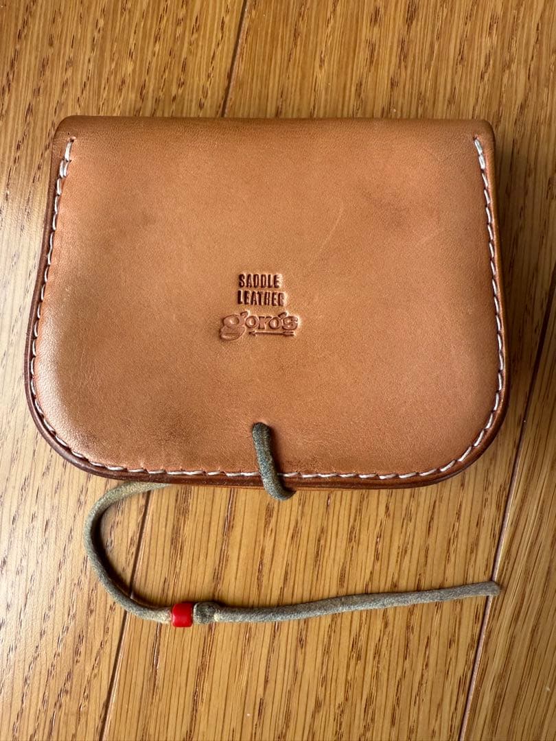 ゴローズ goro's 角型小銭入れ　サドル　財布 ウォレット