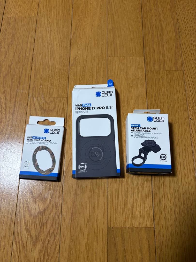 クアッドロック iPhone17Pro 用 QUADLOCK 日本未発売