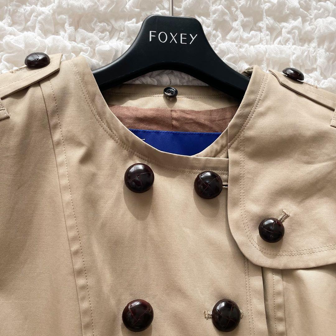 バーバリーブルーレーベル　ライナー付ダブルトレンチコート 2way 千鳥格子